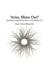 Arise Shine Out! SATB choral sheet music cover Thumbnail